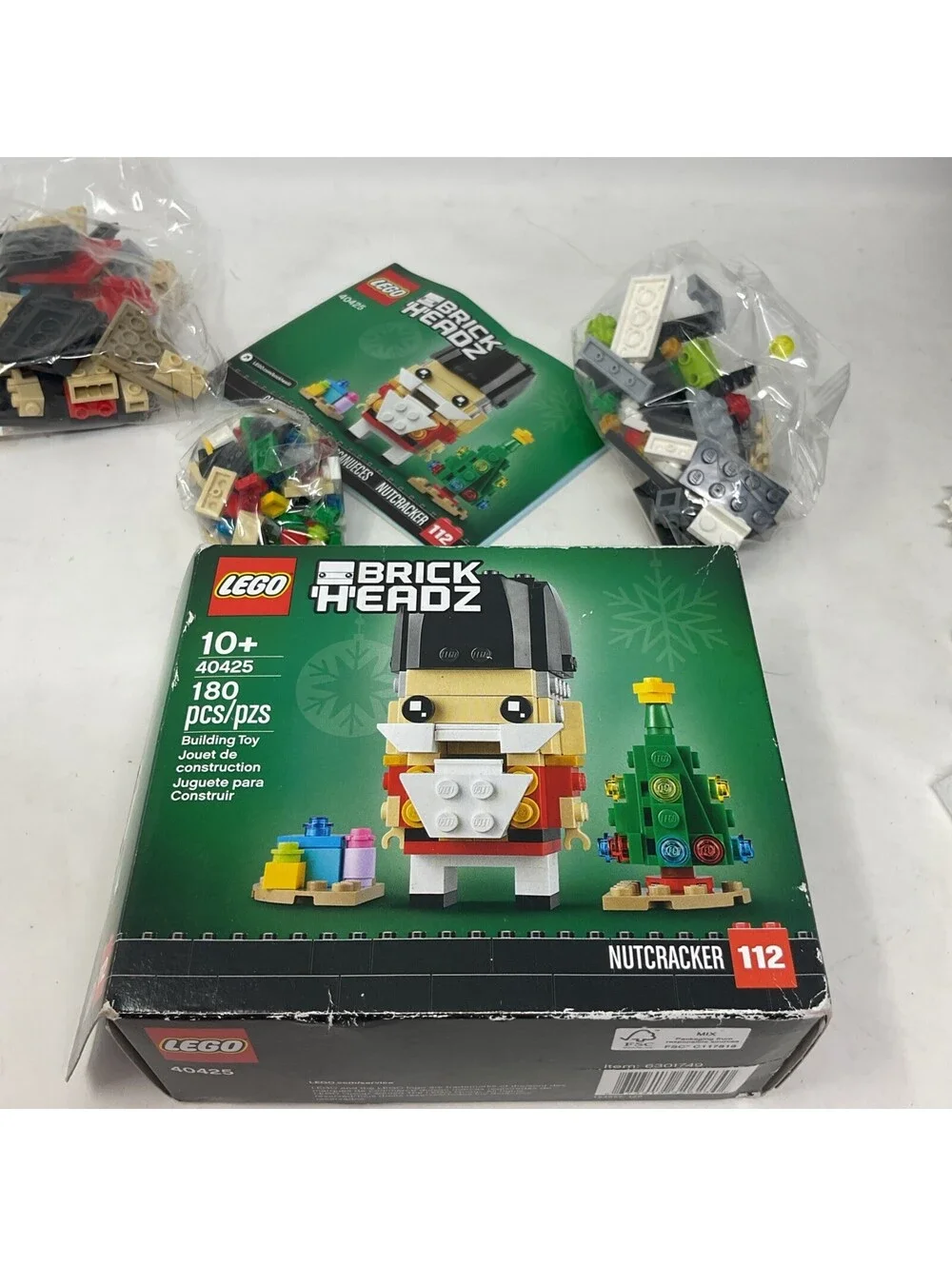 LEGO 40425 Nutcracker Brickheadz Brand New In Box